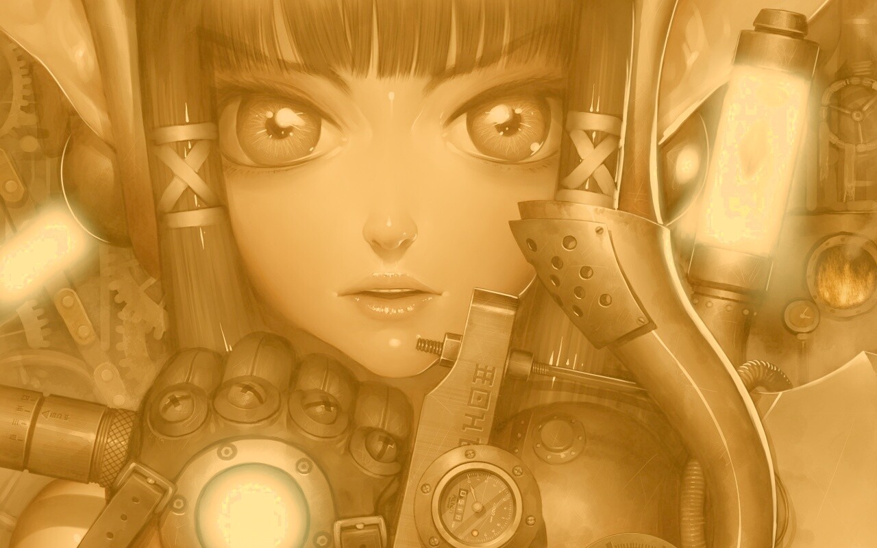 Технологичная лоли обои