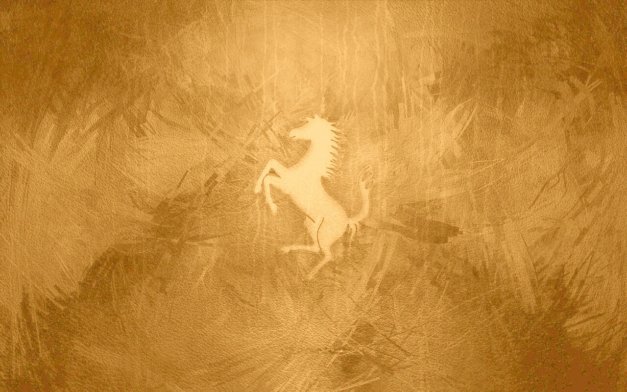 Конь из песка обои