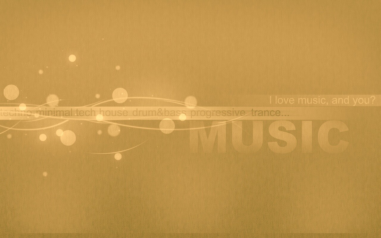 Я люблю музыку, а ты? обои