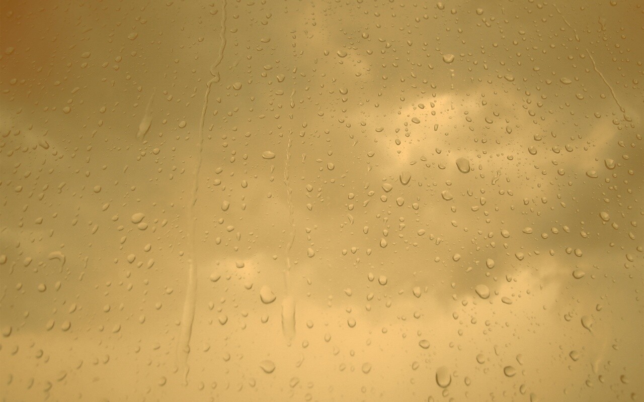 Капли на стекле обои