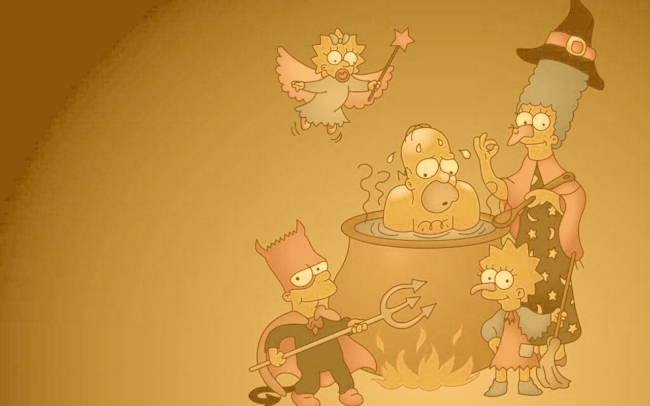 Шабаш Симпсонов обои
