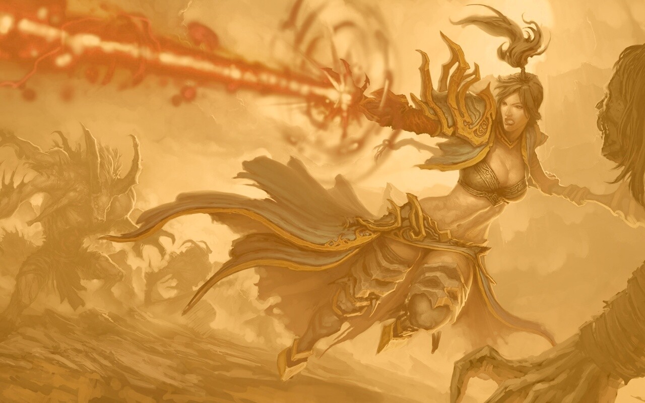 Чародей из Diablo 3 обои