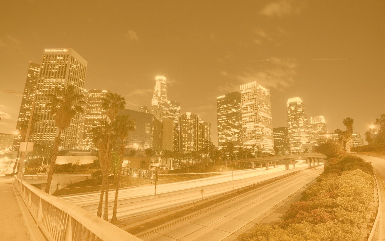 Ночной город обои