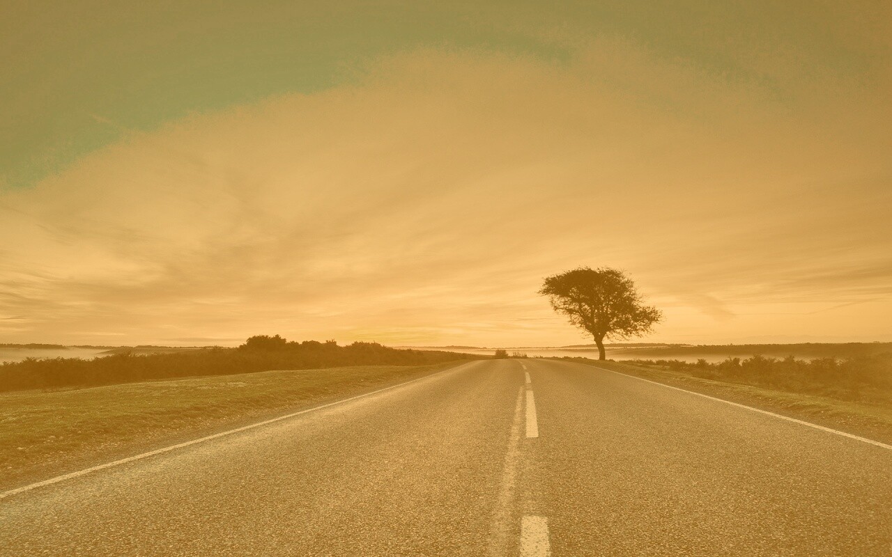 Дорога обои