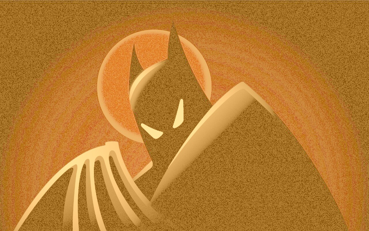 Заставка мультфильма о Бэтмене обои