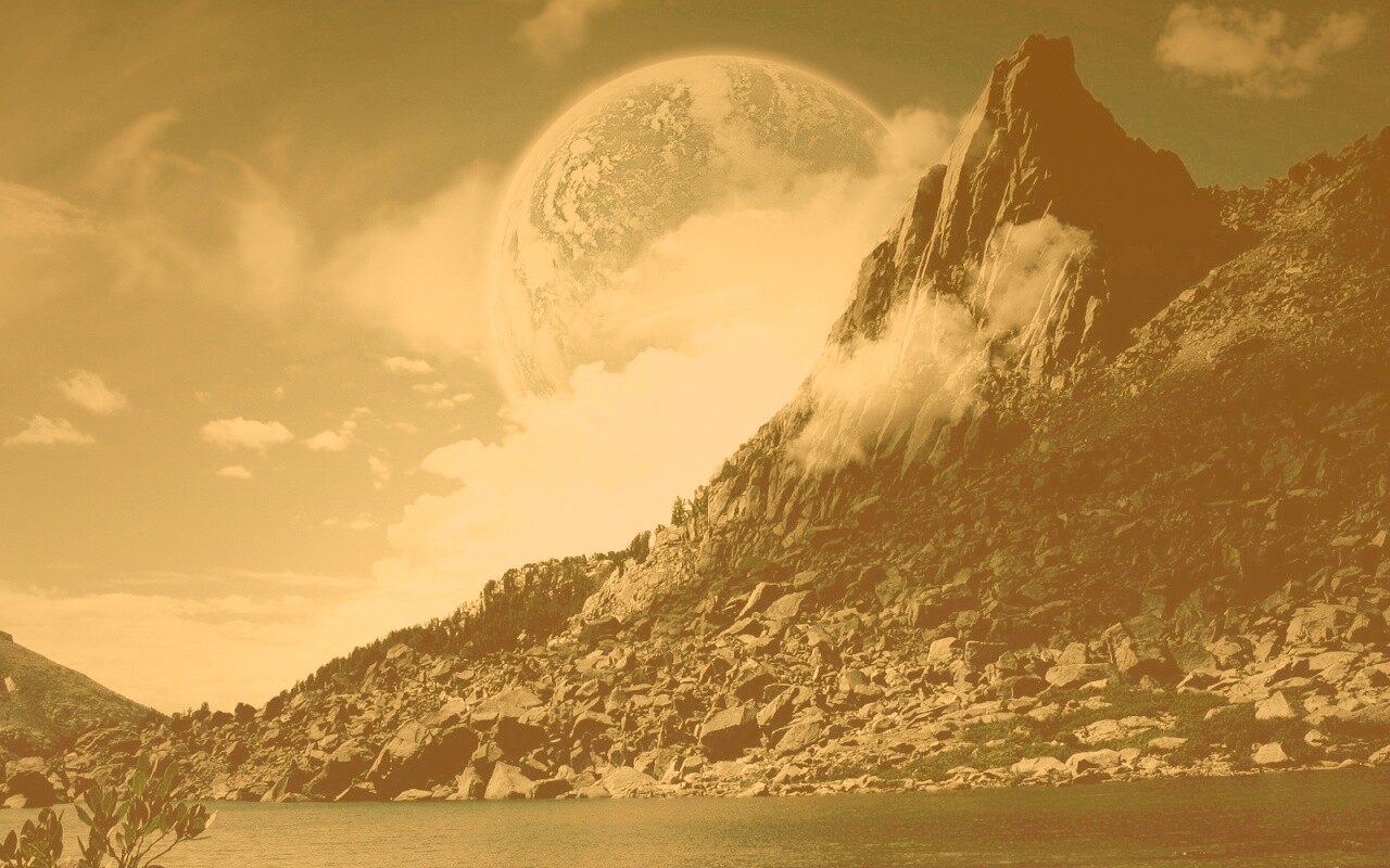 Далекие горы обои