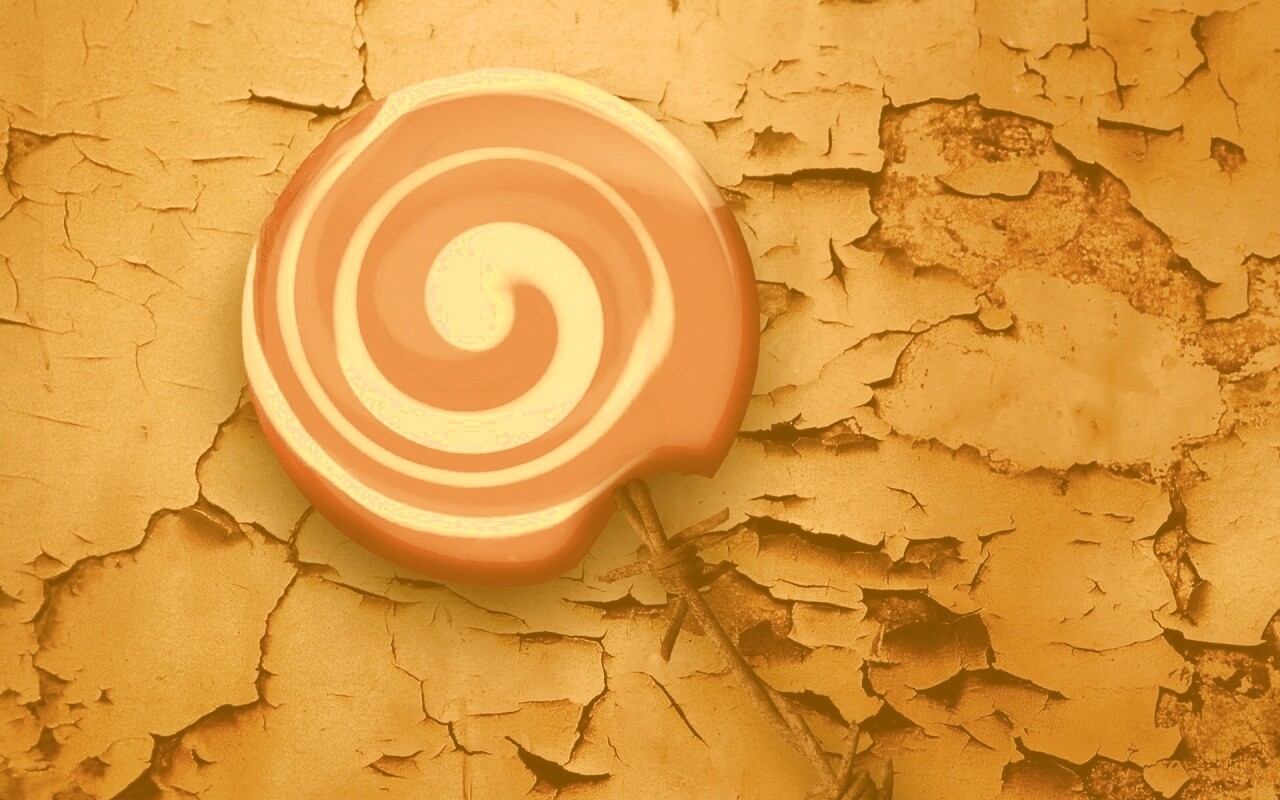 Леденец на палочке обои