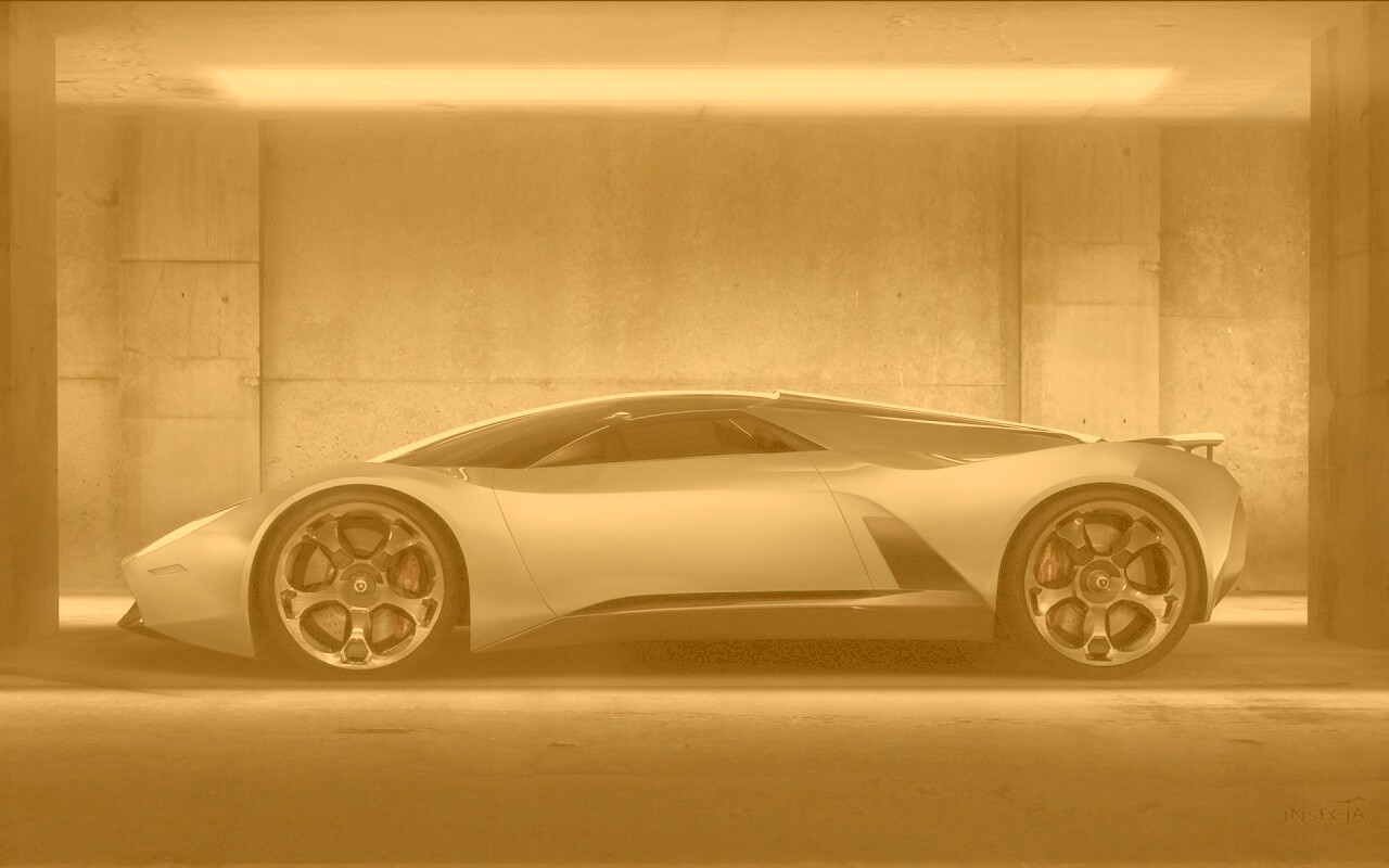 Lamborghini Insecta обои