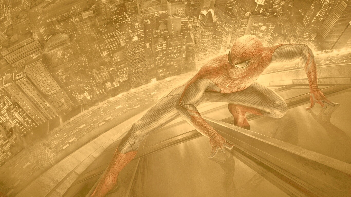 Новый человек паук обои