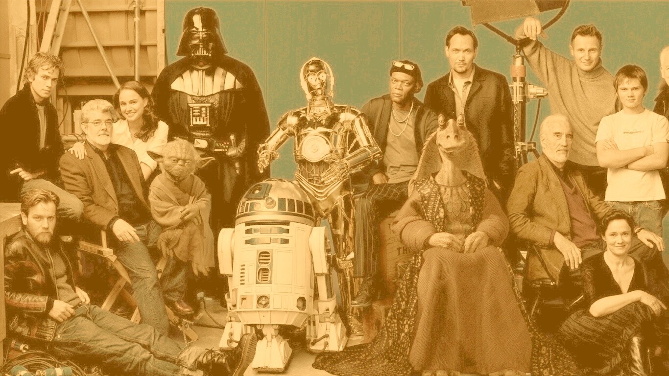 Актерский состав Звездных Воин обои