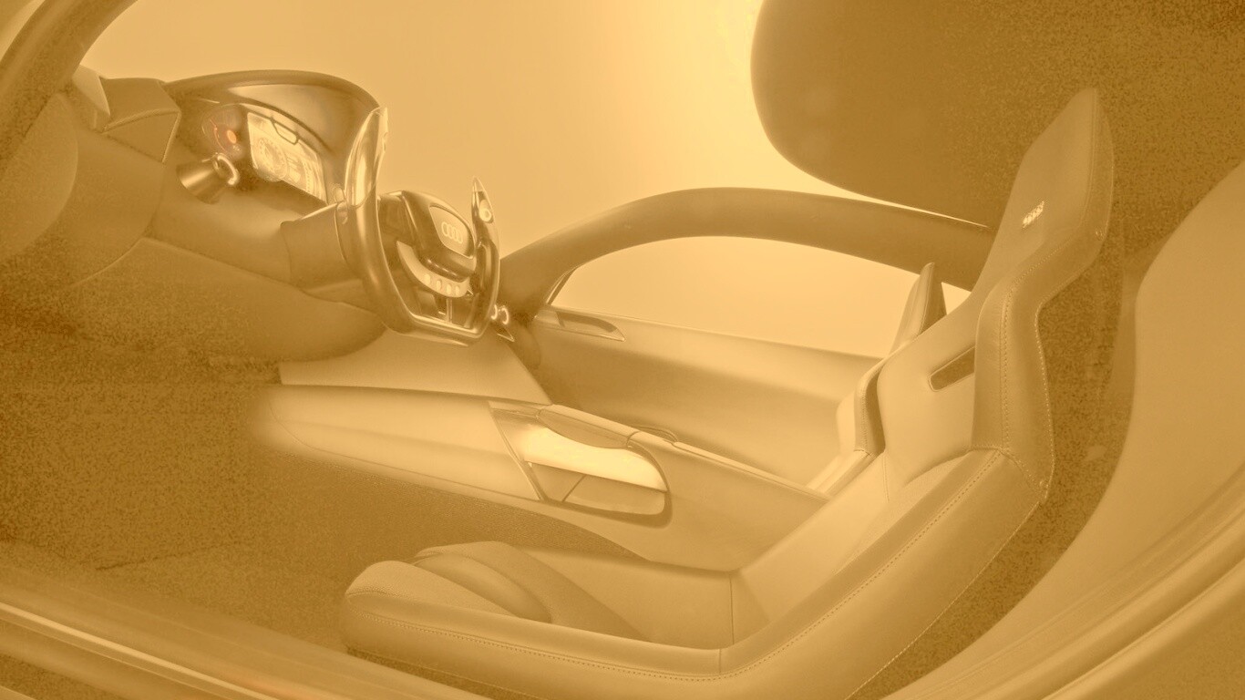 В салоне концепта Audi RSQ обои