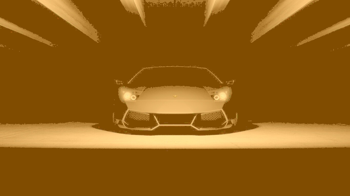 Ламборджини во тьме обои