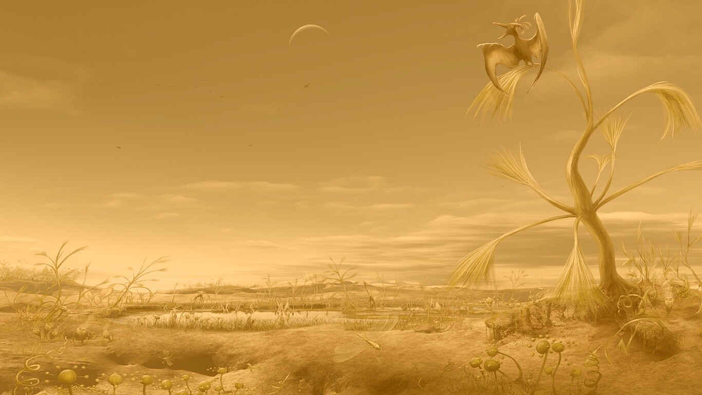 Флора и фауна другой планеты обои