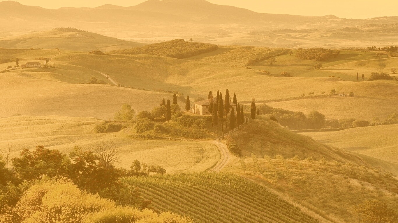 Поместье в Италии обои