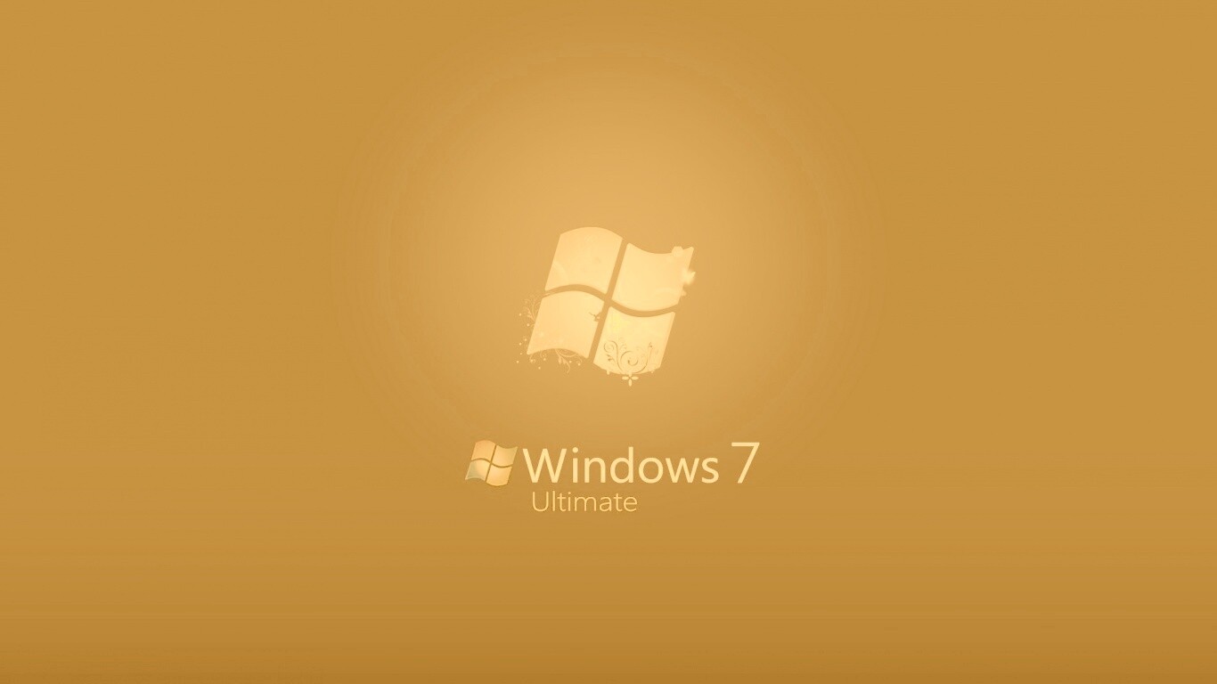 Логотип WIndows 7 Ultimate обои