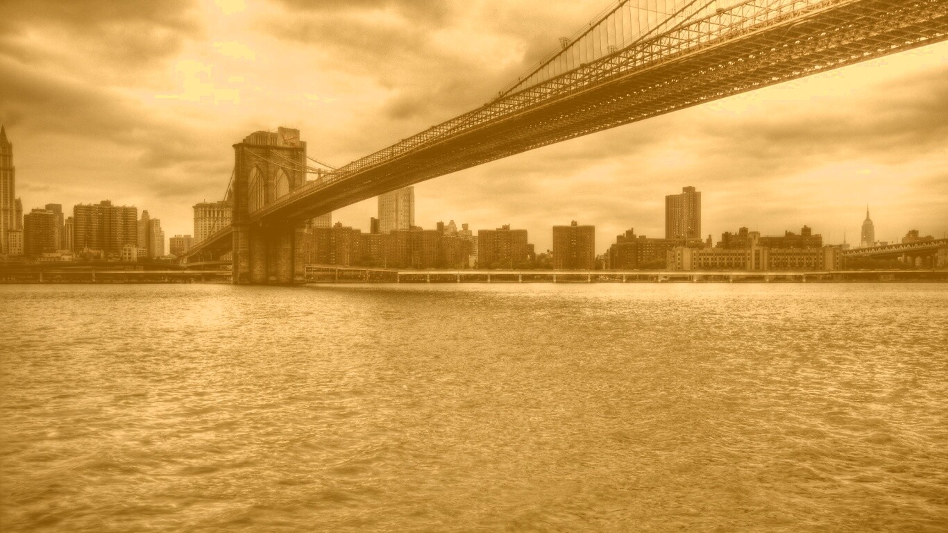 Бруклинский мост обои