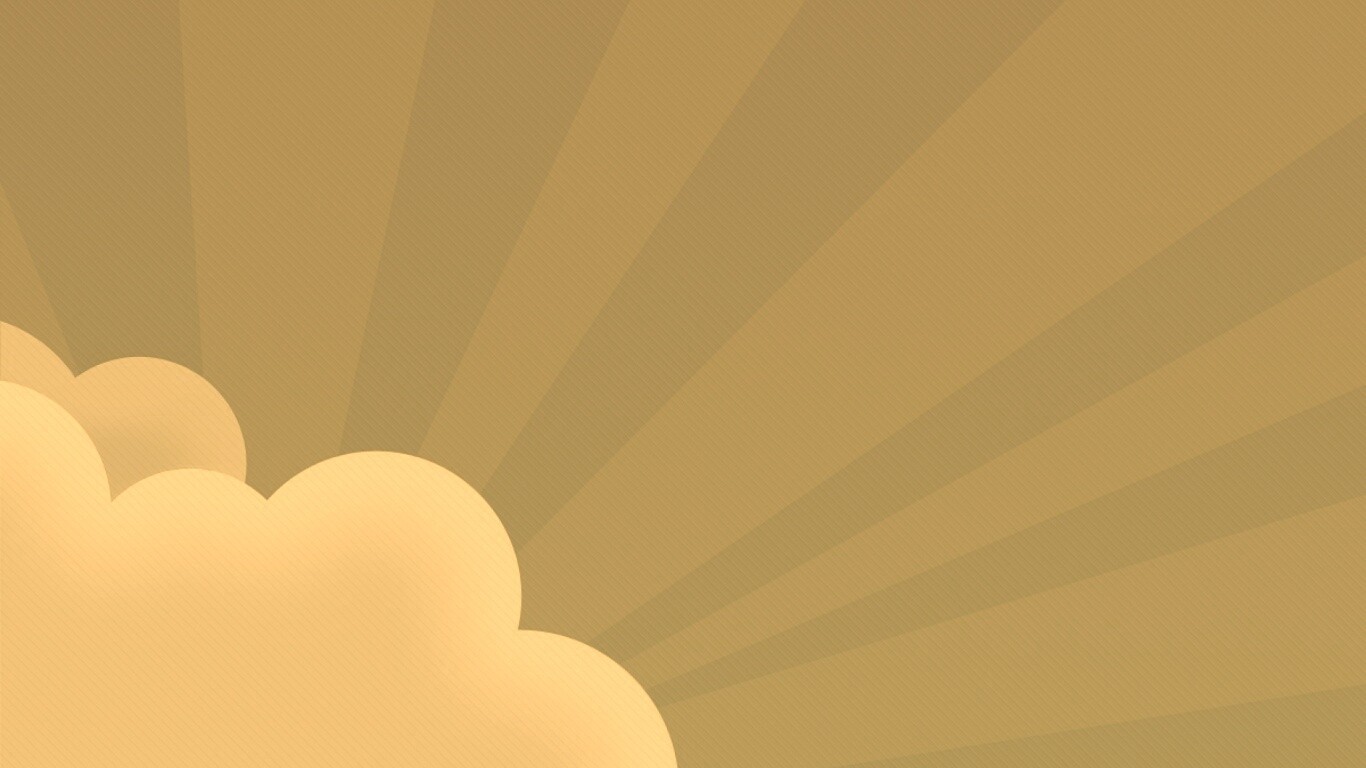 Лучи из-за облака обои