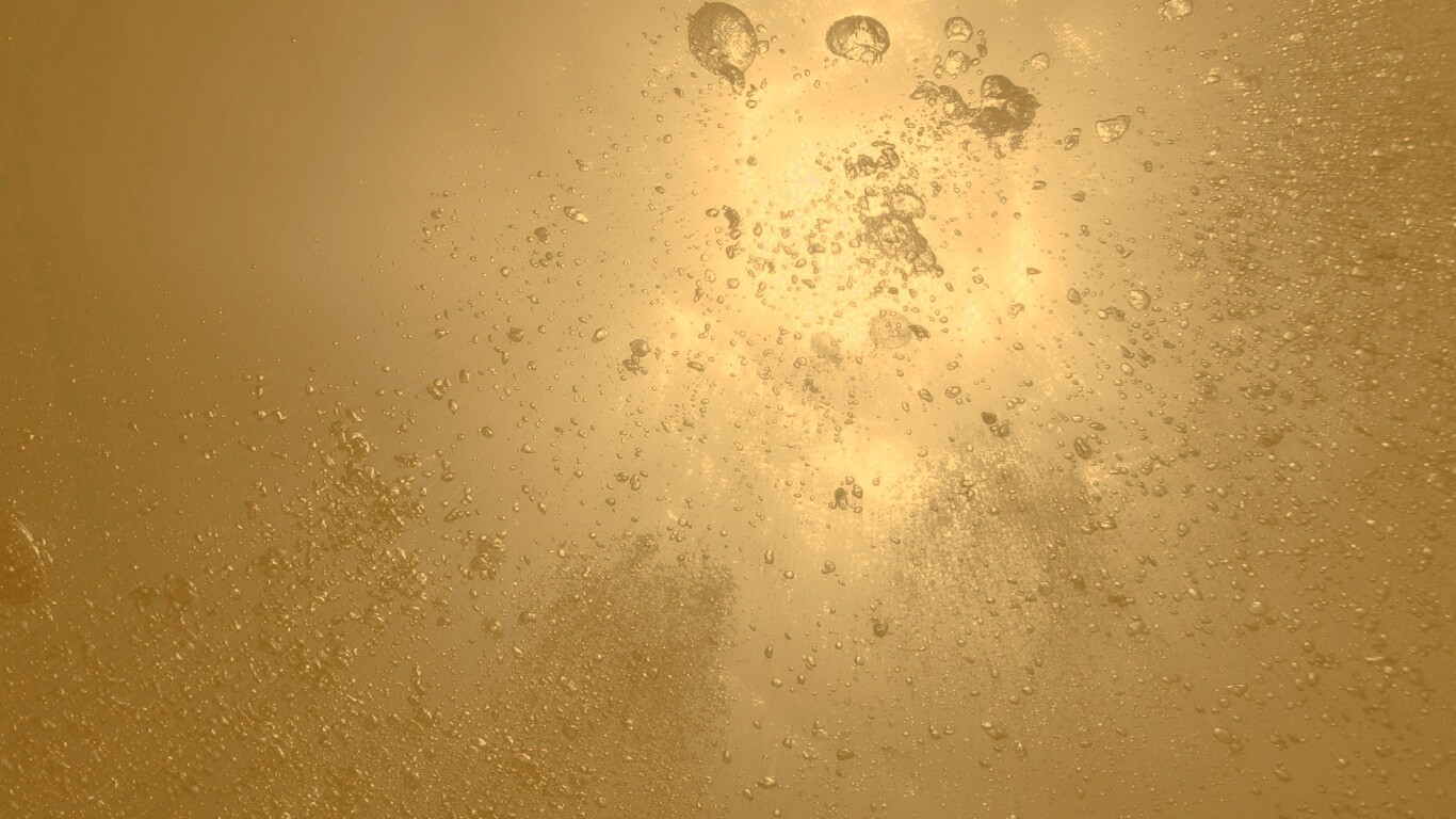 Всплывающие пузыри обои