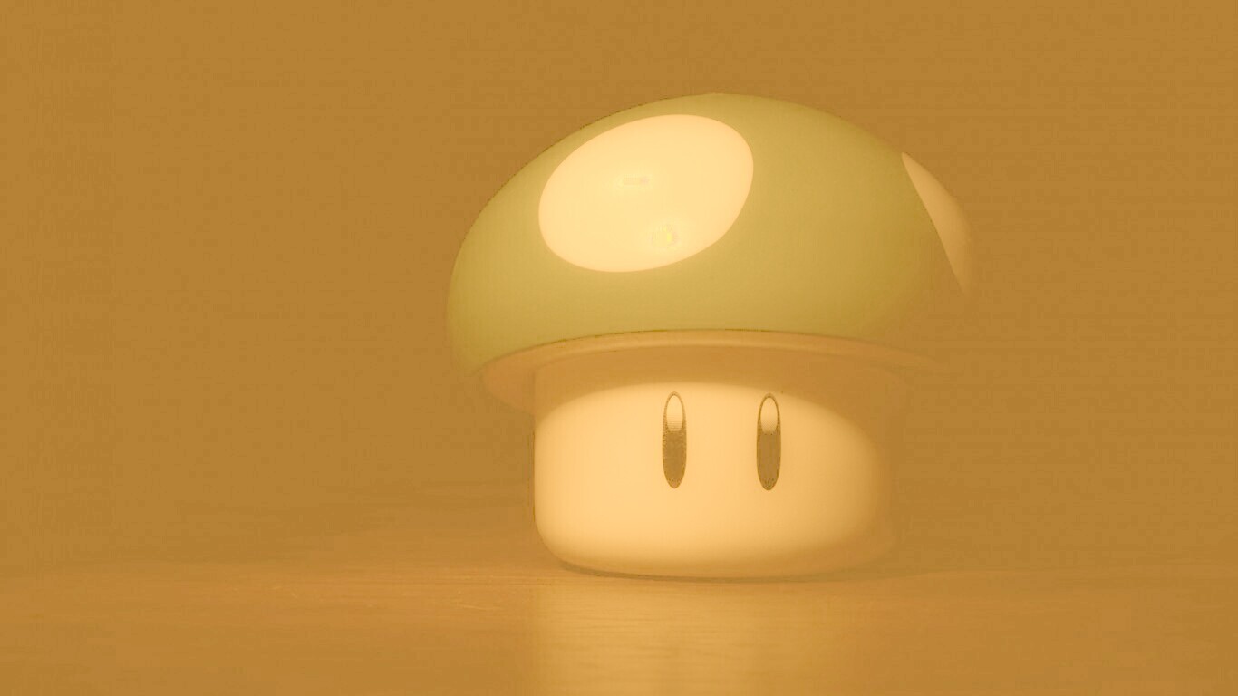 Гриб из игры марио обои