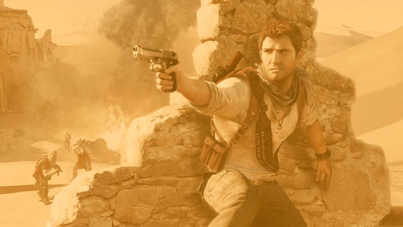 Бой в пустыне обои