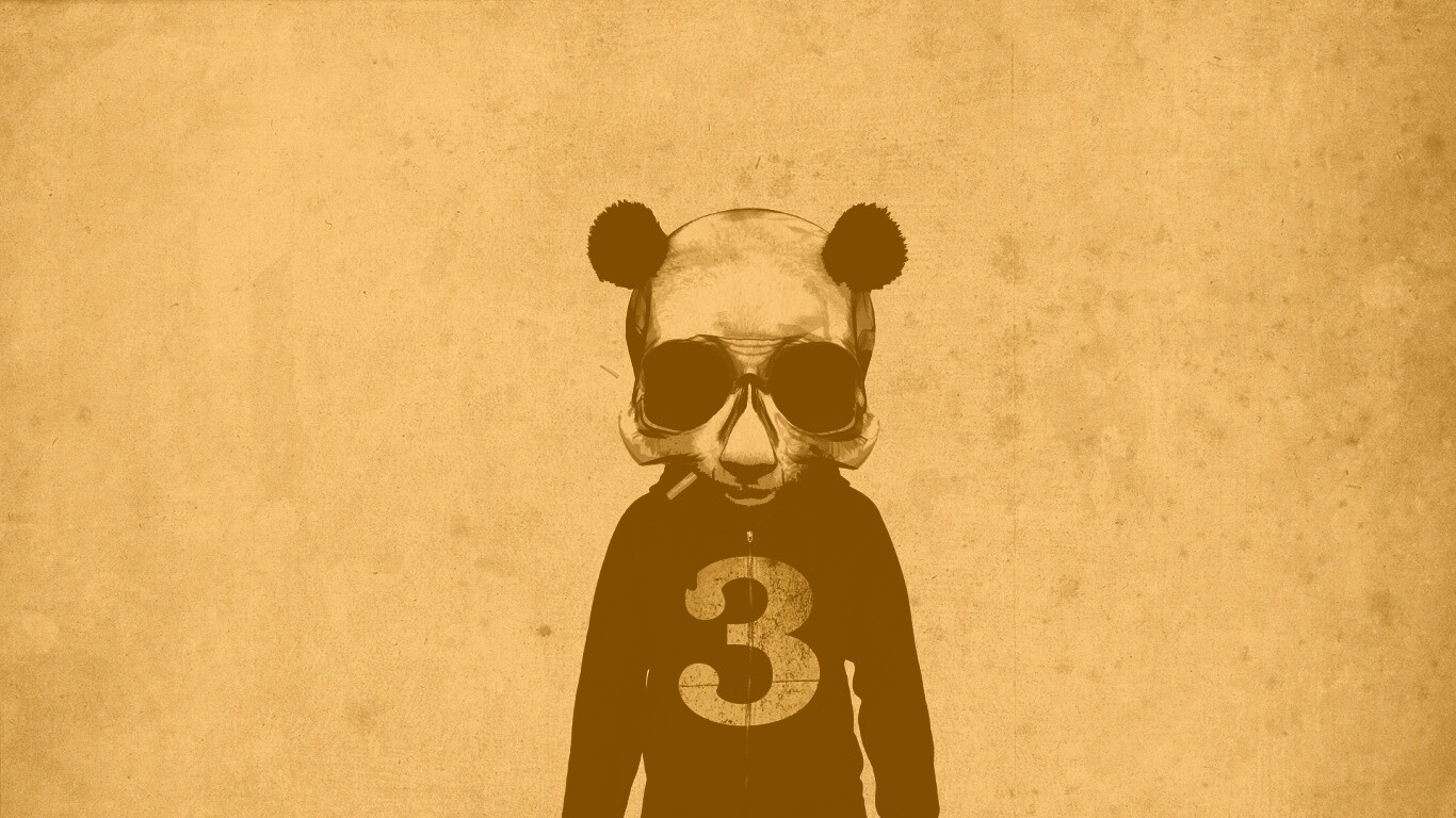 Гангста панда обои