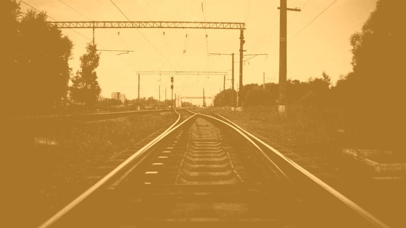 Железнодорожные пути обои