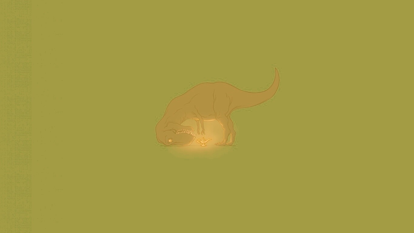 Сложная жизнь тираннозавра обои