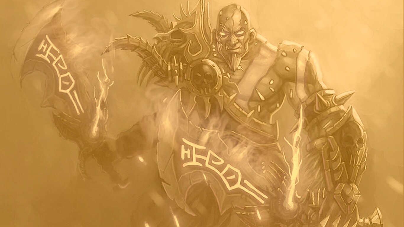 Андед с топорами обои