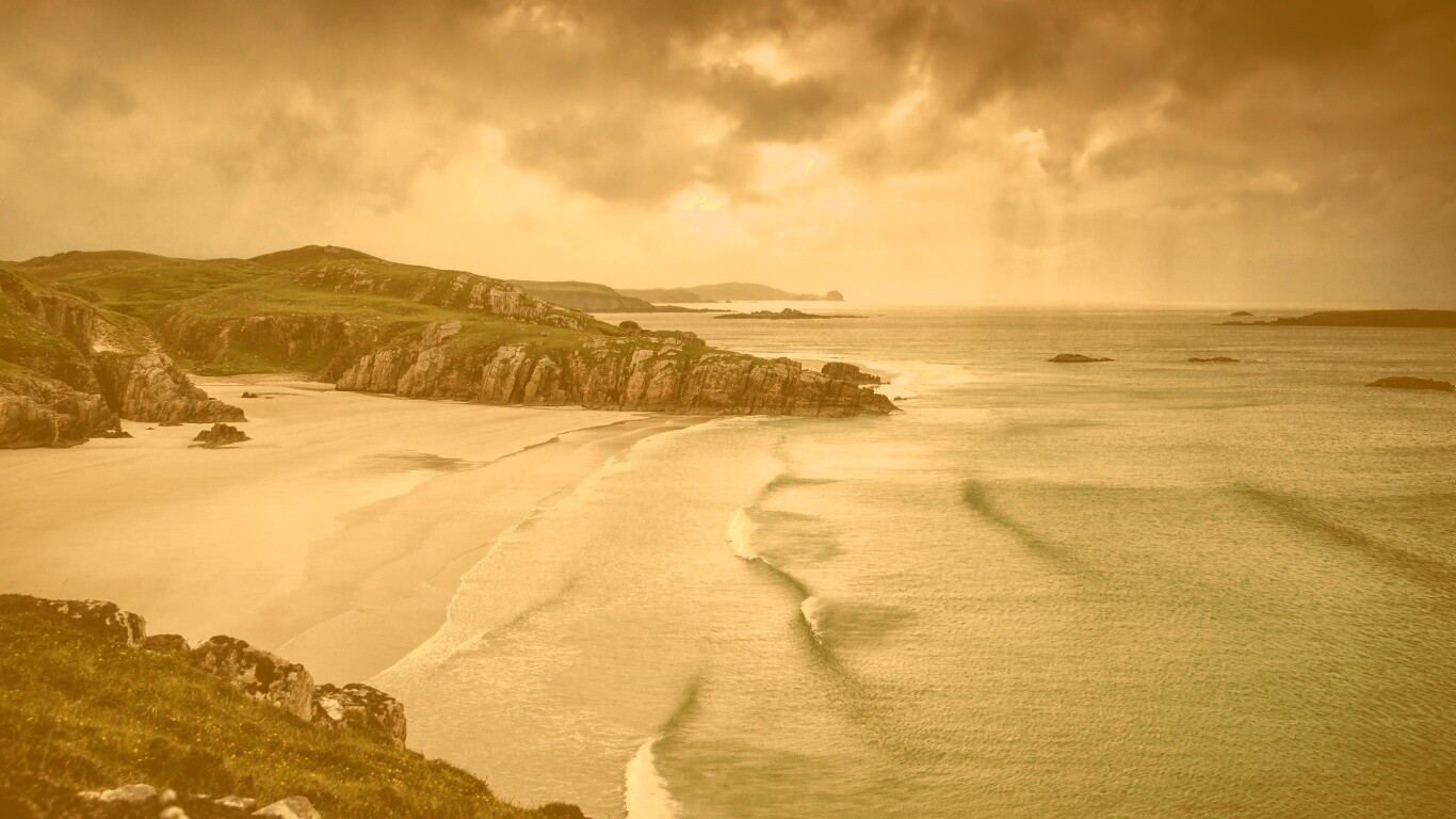 Побережье Шотландии обои