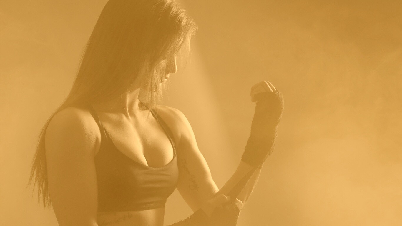 Спортивная девушка обои