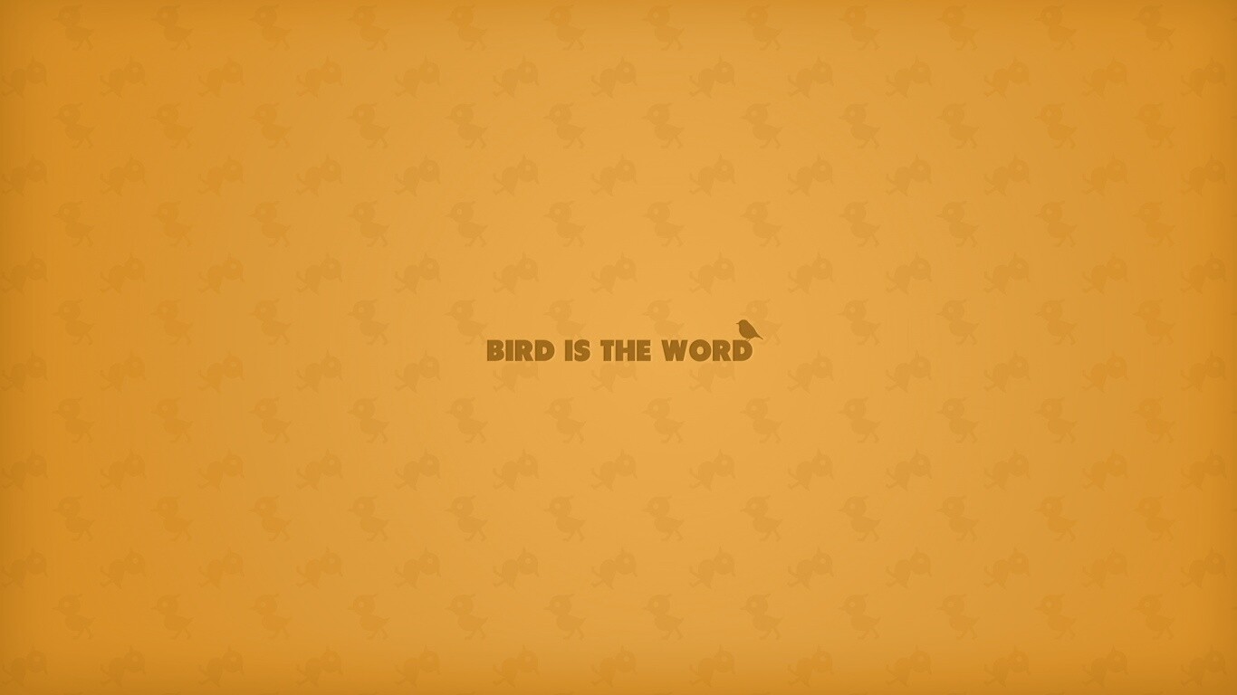 Bird is the word обои