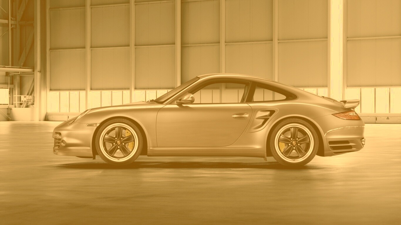 Порш 911 турбо обои