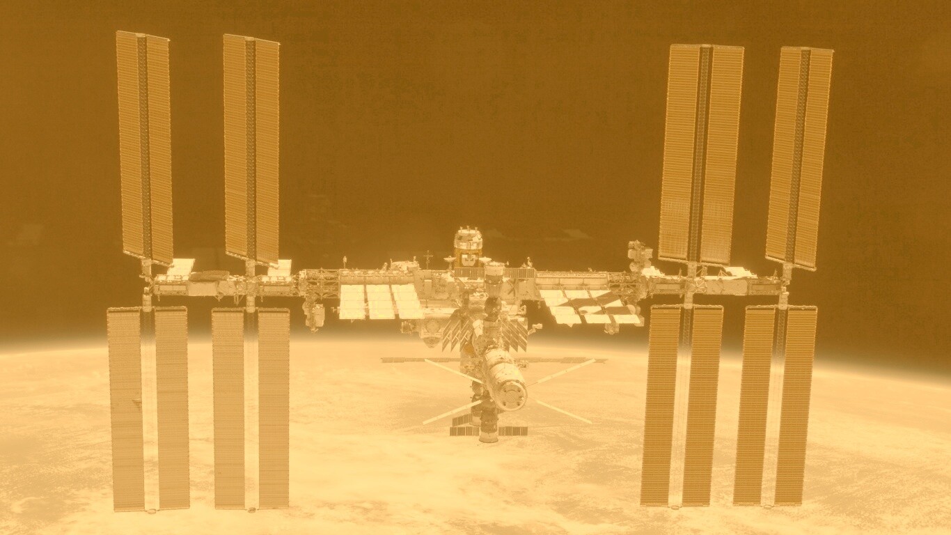 Международная космическая станция обои