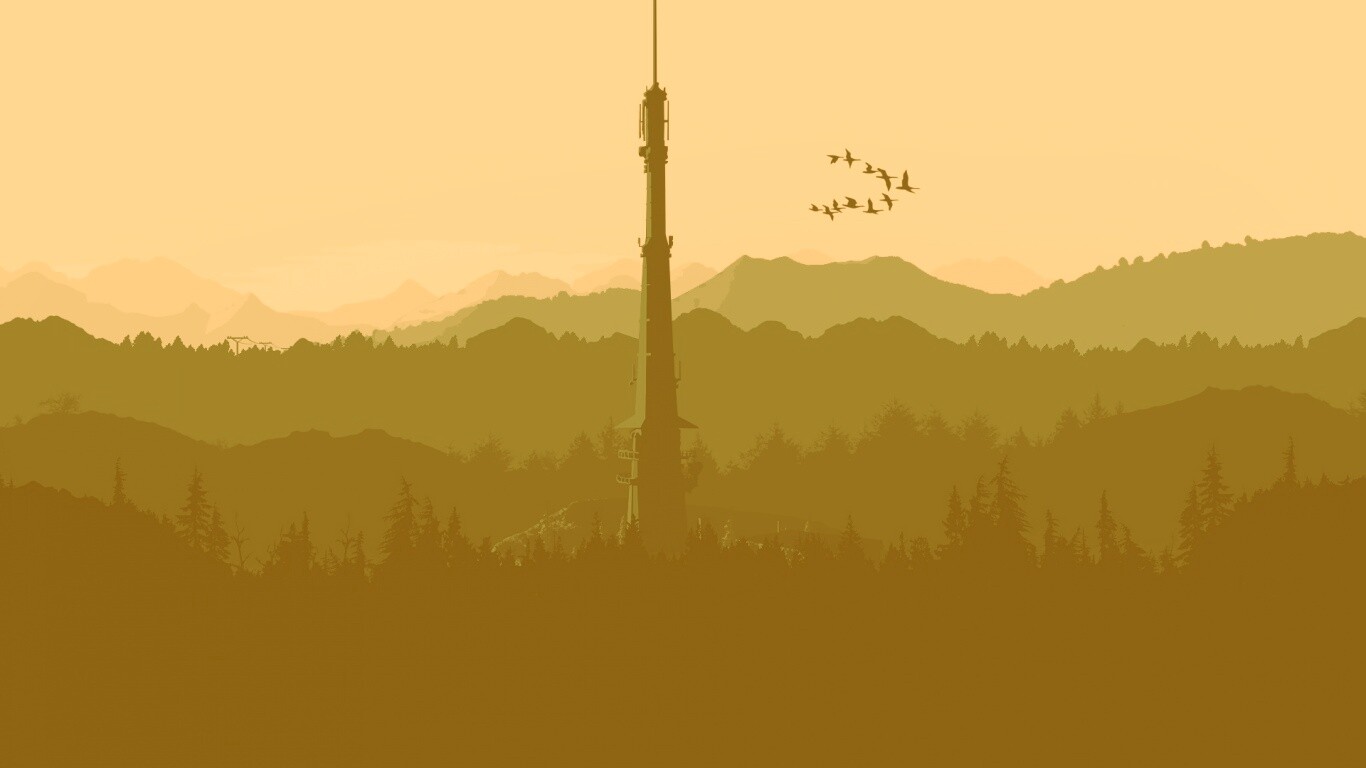 Зеленые горы обои