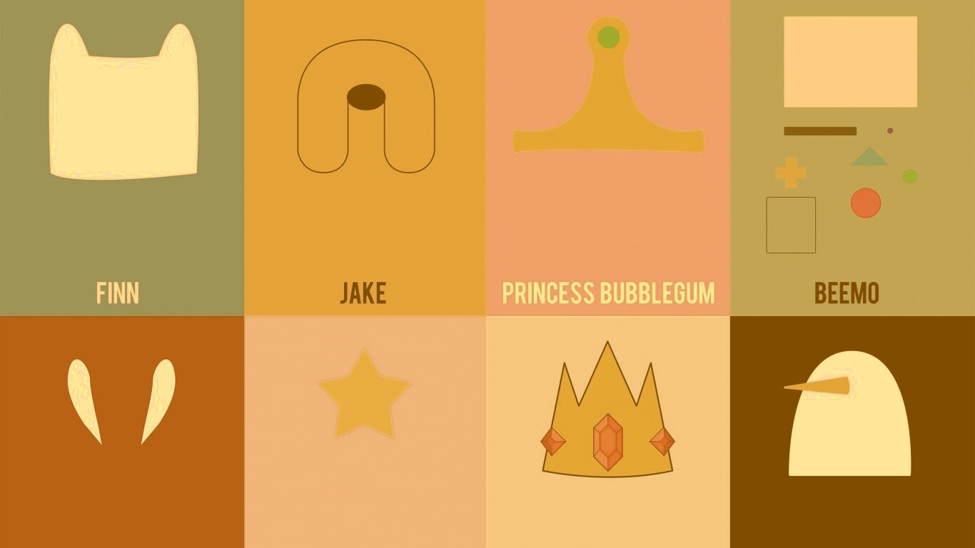 Время приключений схематично обои