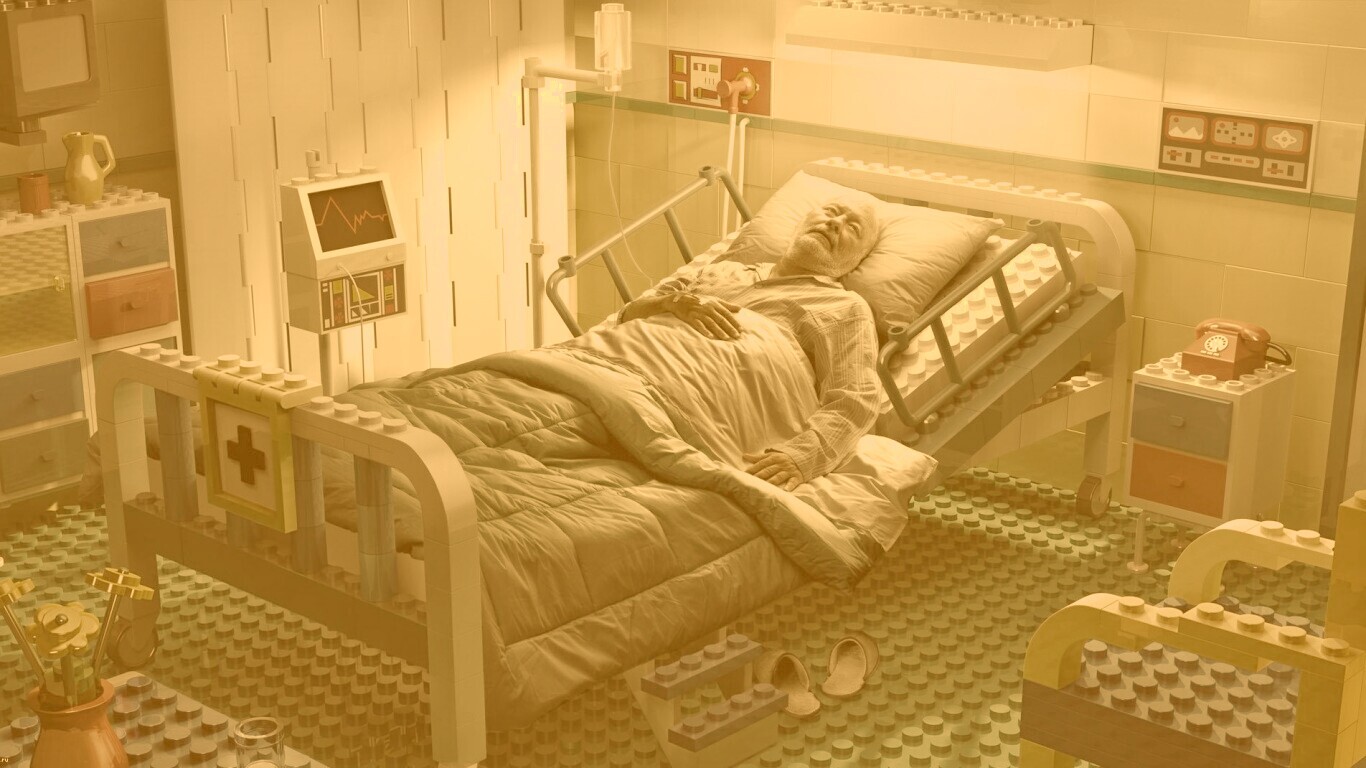 Лего больница обои