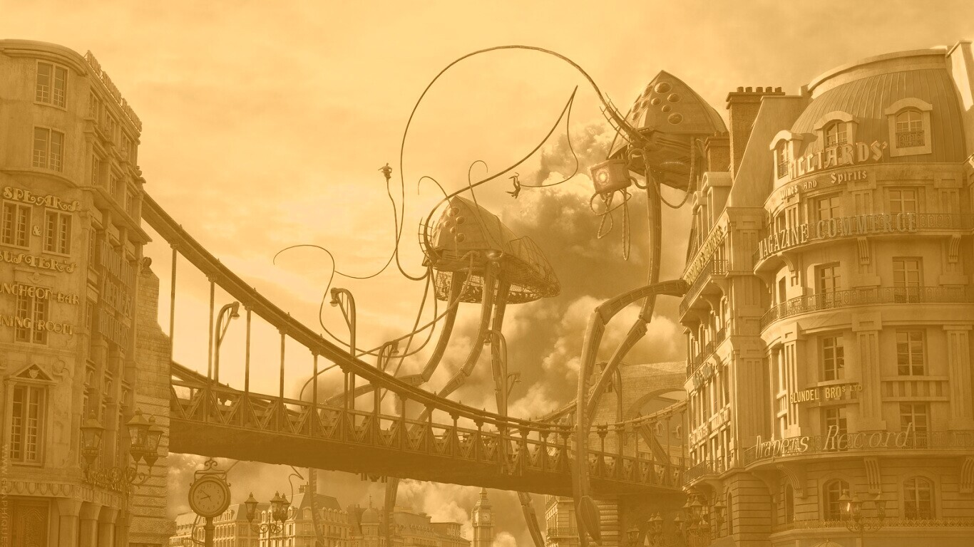 Война миров обои