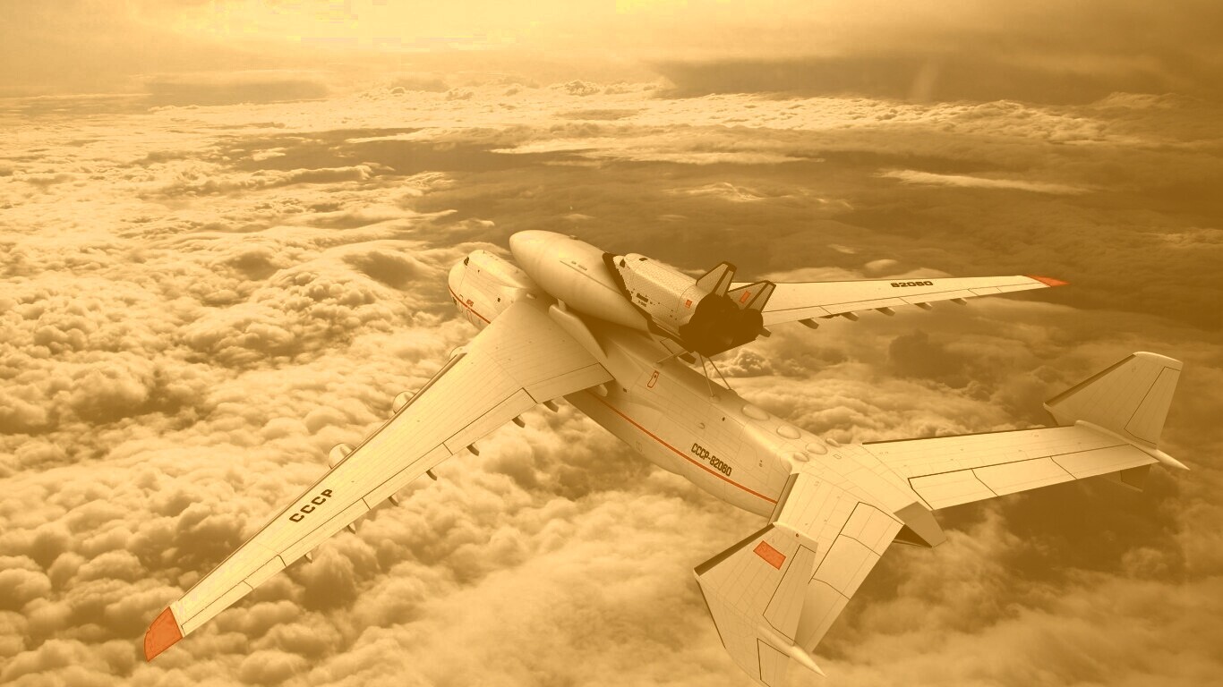 Грузовой самолёт обои