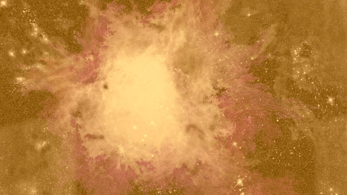 Фиолетовая туманность обои