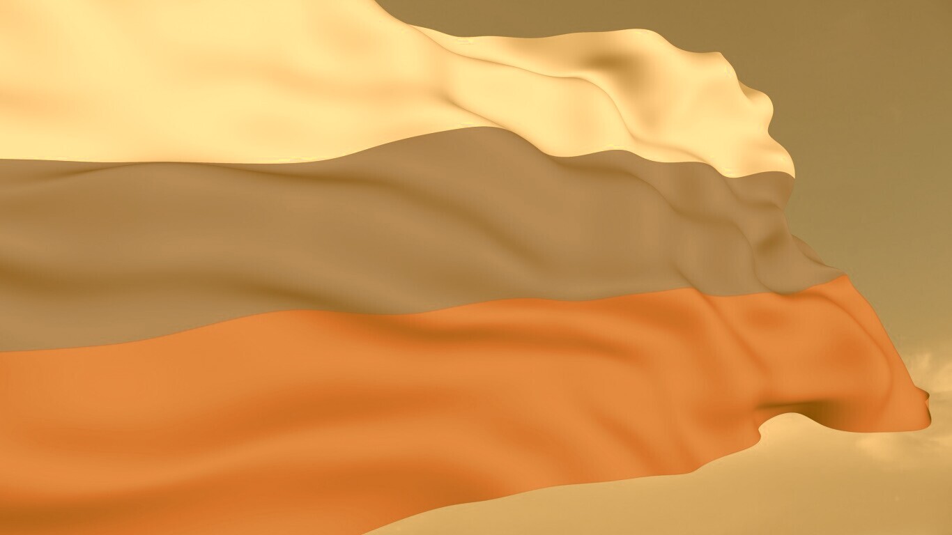 Флаг России обои