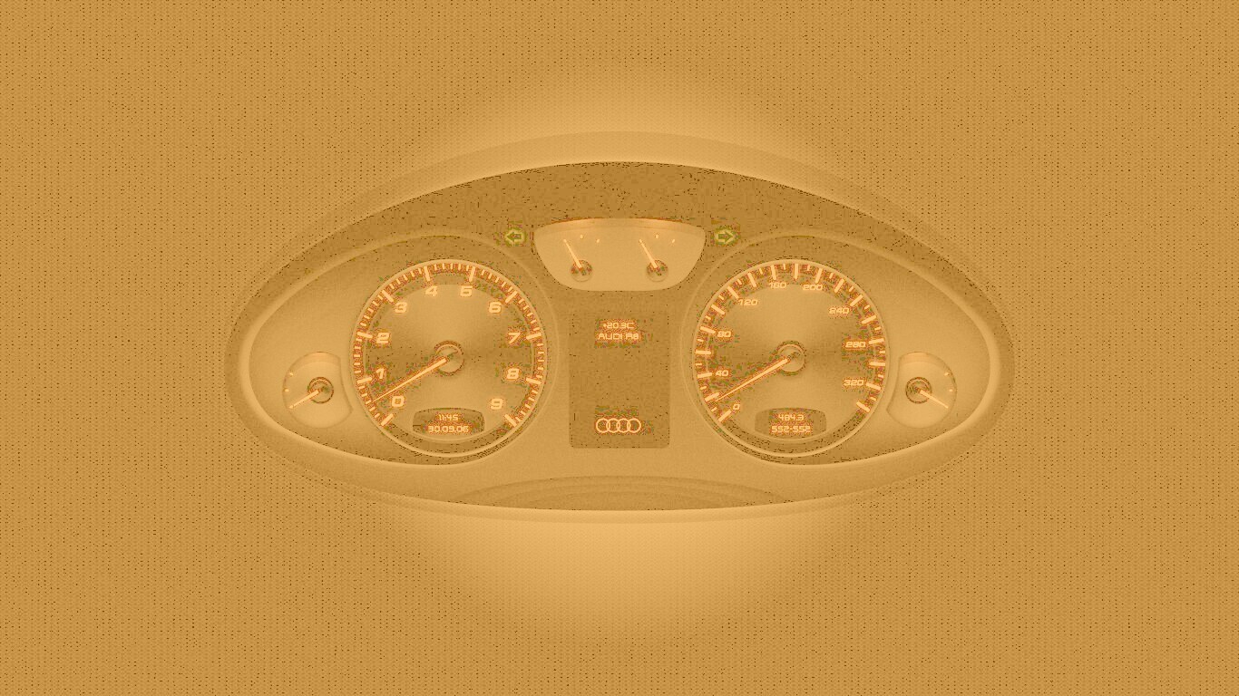 Приборная панель Audi обои