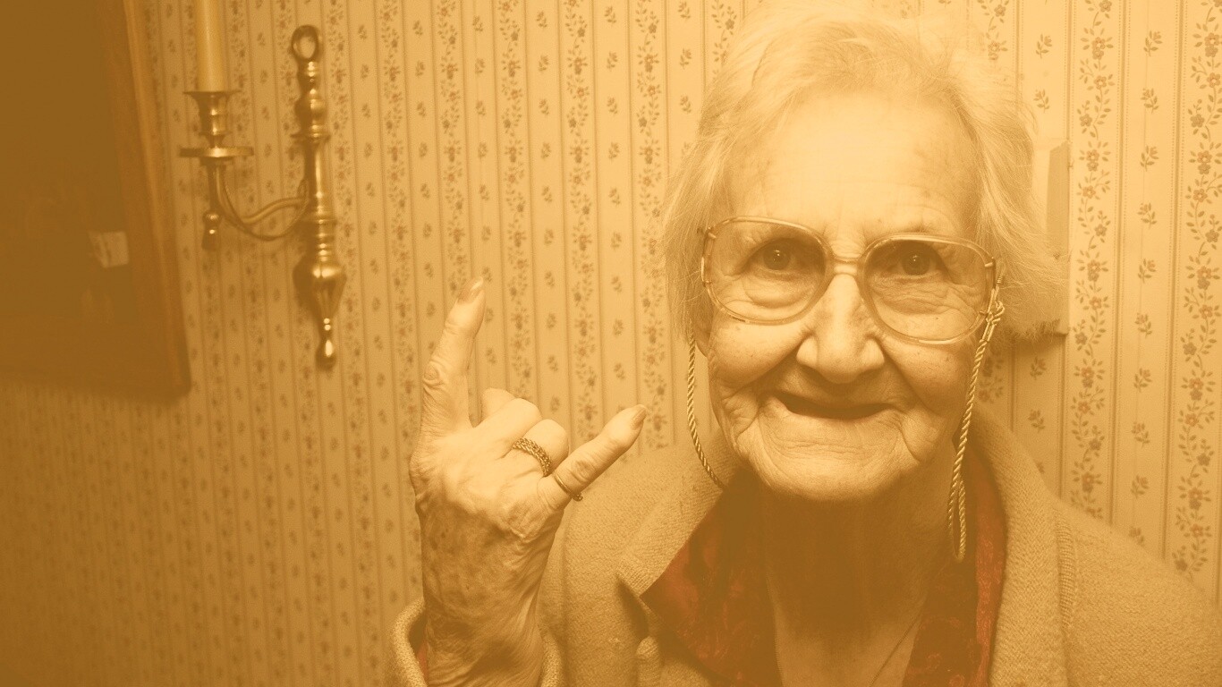 Чумовая бабуся обои