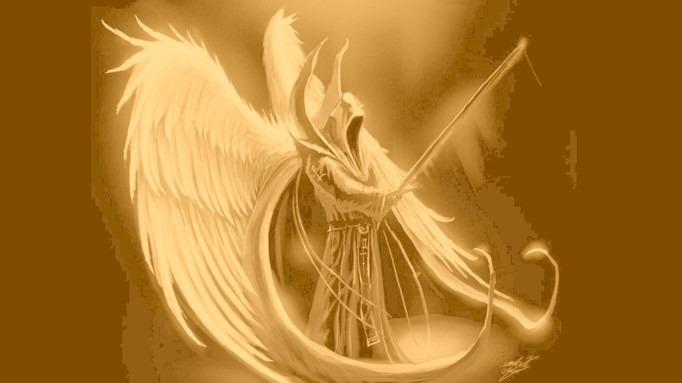 Темный ангел обои