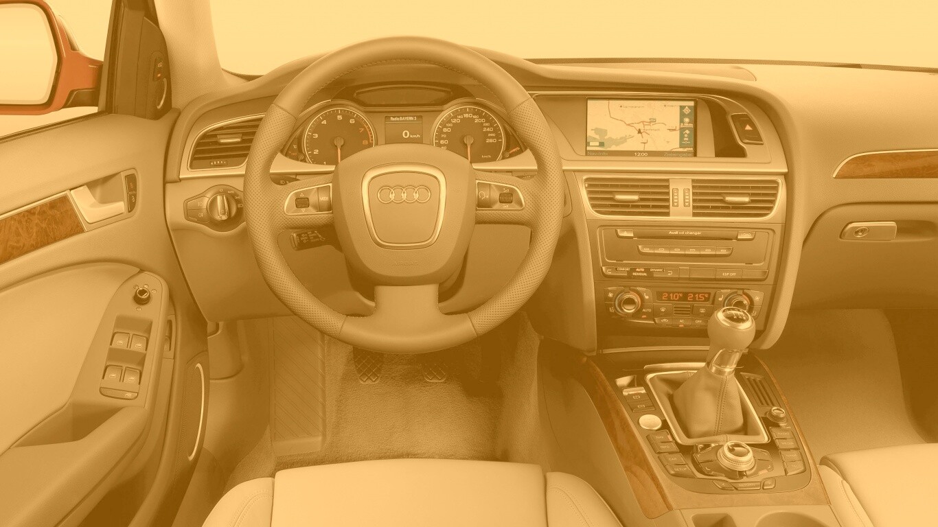 Салон ауди обои