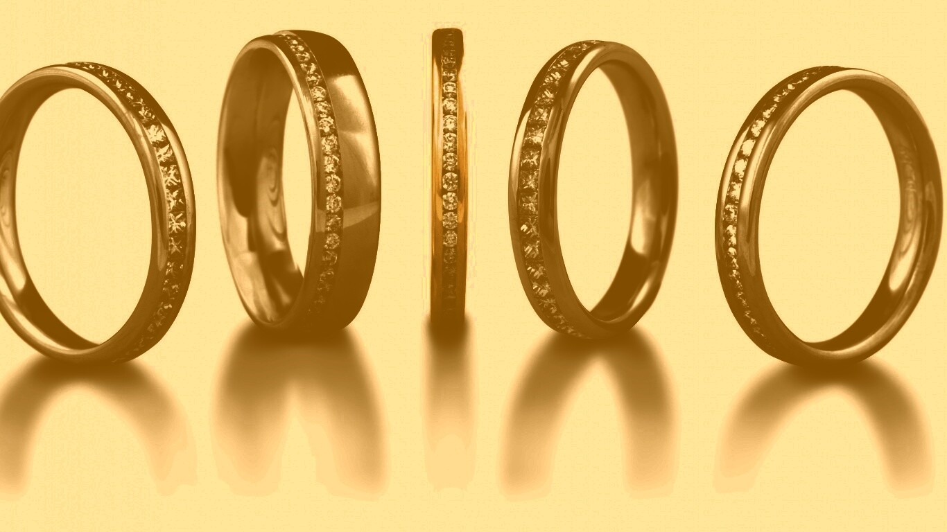 Кольца обои