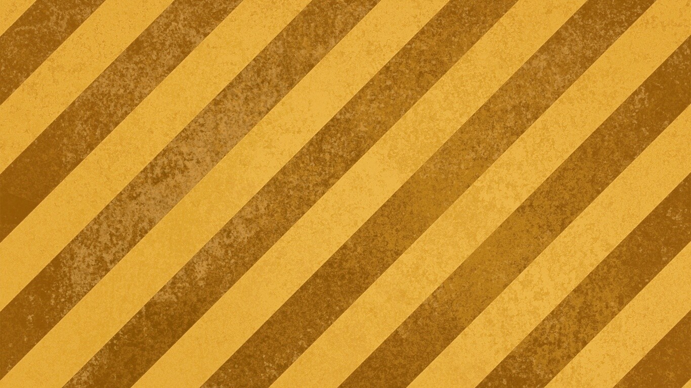 Предупреждающая черно-желтая штриховка обои