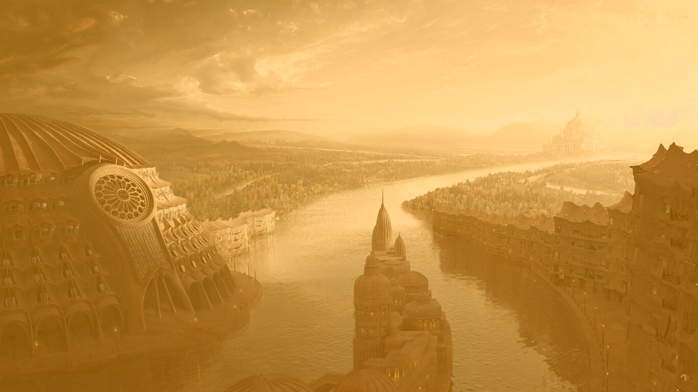 Древний город обои