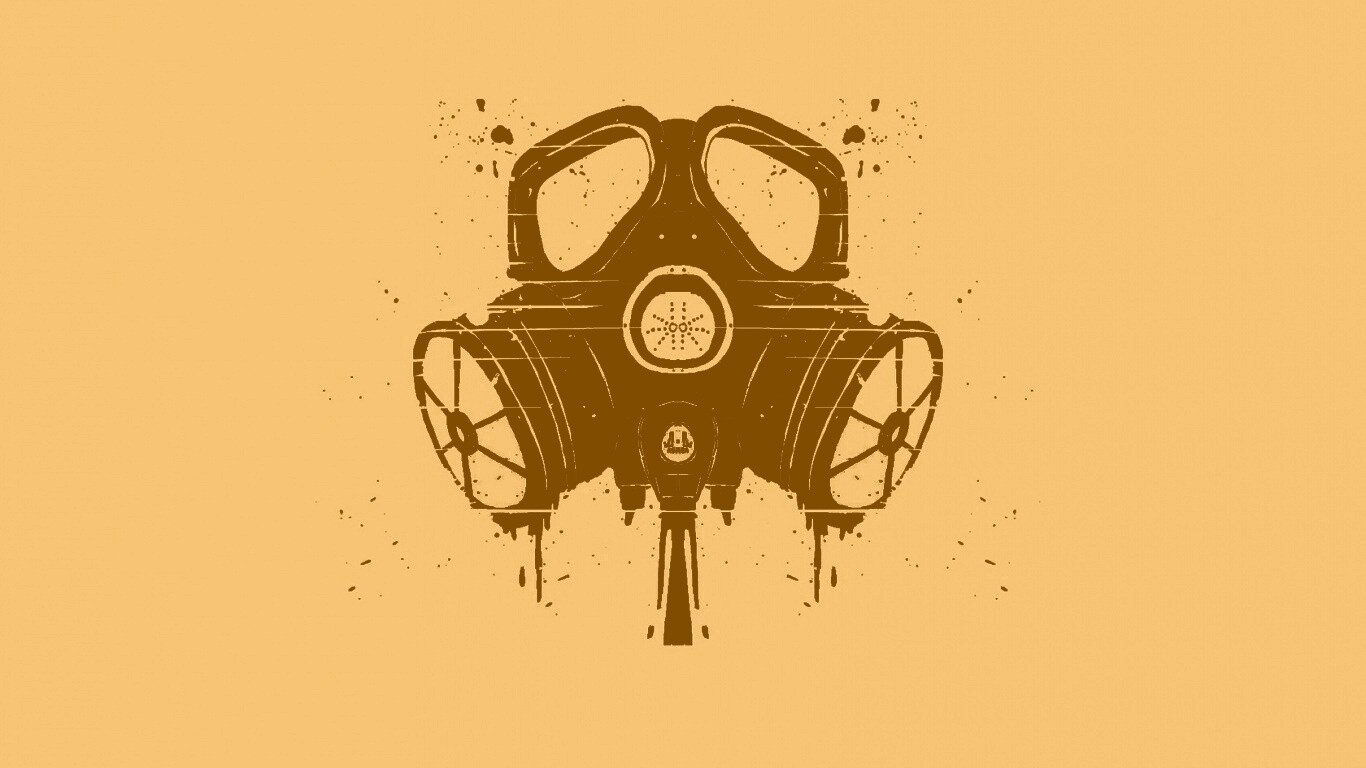 Противогаз обои