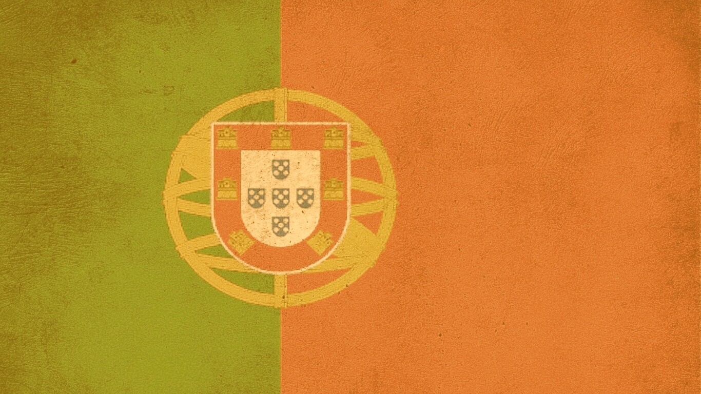 Флаг Португалии обои
