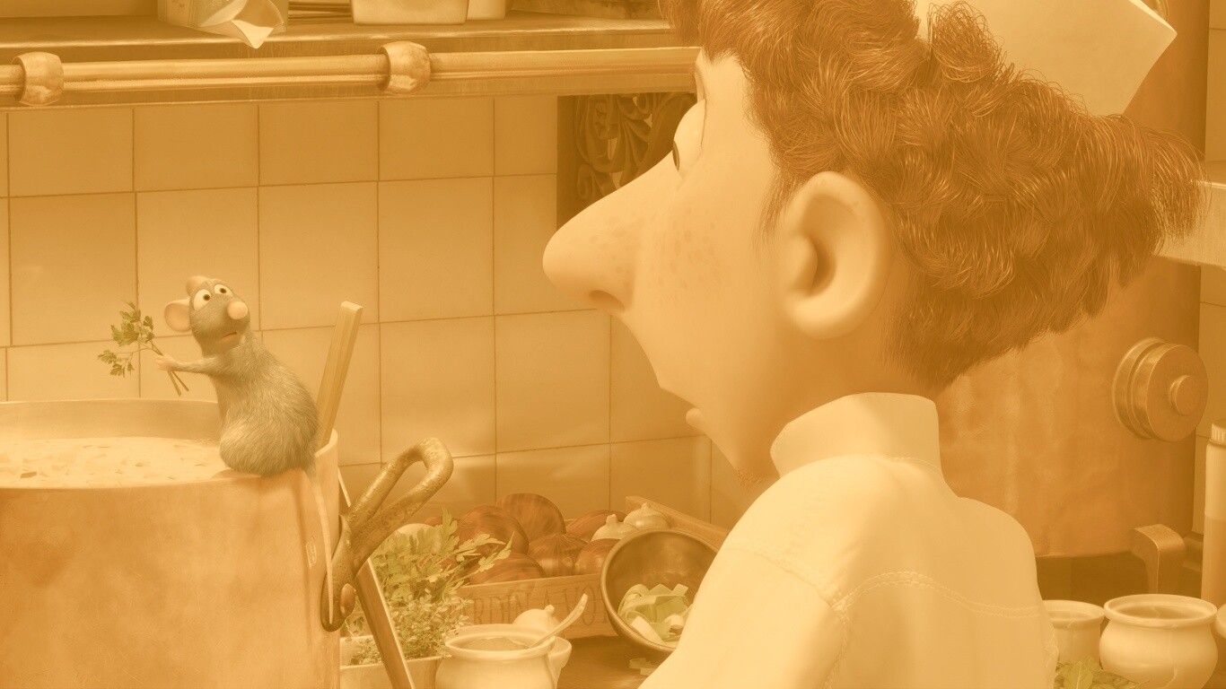 Рататуй варит суп обои